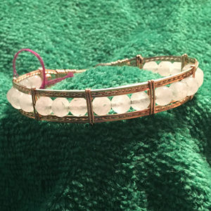 NEW~Rose Quartz Bracelet